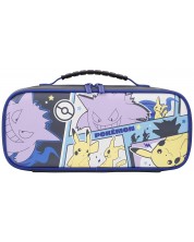 Калъф HORI - Cargo Pouch Compact, Pikachu, Gengar & Mimikyu (Nintendo Switch/OLED/Lite)