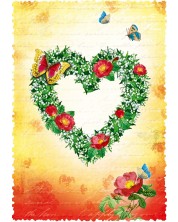 Картичка Gespaensterwald Romantique - Сърце -1