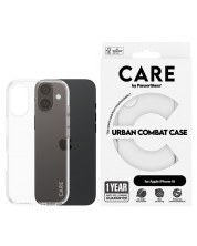 Калъф CARE - Flagship, iPhone 16, прозрачен -1