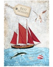 Картичка Gespaensterwald Romantique - Лодка -1