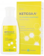 Кетозал Шампоан, 60 ml, Chemax Pharma -1