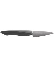 Керамичен нож за белене KYOCERA - SHIN, 7.5 cm, черен -1