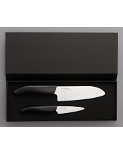 Керамични ножове KYOCERA, 2 бр, черни/бели