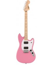Електрическа китара Fender - Squier Sonic Mustang, Flash Pink