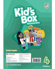 Kid's Box New Generation Level 4 Posters British English / Английски език - ниво 4: Постери -1