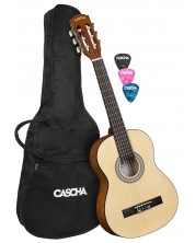 Класическа китара Cascha - Student Series HH 2354 1/2, бежова -1