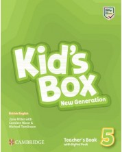 Kid's Box New Generation Level 5 Teacher's Book with Digital Pack British English / Английски език - ниво 5: Книга за учителя -1