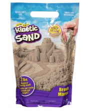 Кинетичен пясък в пликче Kinetic Sand - Кафяв, 1 kg -1