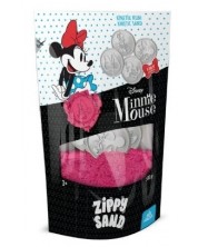 Кинетичен пясък Red Castle - Minnie Mouse, розов, 500 g -1