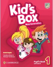 Kid's Box New Generation Level 1 Pupil's Book with eBook British English / Английски език - ниво 1: Учебник с код -1