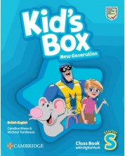 Kid's Box New Generation Starter Class Book with Digital Pack British English / Английски език - ниво Starter: Учебник с код