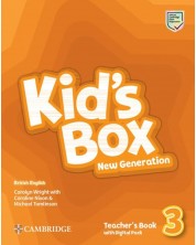 Kid's Box New Generation Level 3 Teacher's Book with Digital Pack British English / Английски език - ниво 3: Книга за учителя