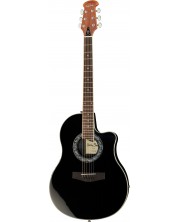 Акустична китара Harley Benton - HBO-600BK, черна -1