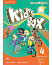 Kid's Box 2nd Edition Level 4 Interactive DVD with Teacher's Booklet / Английски език - ниво 4: DVD и материали за учителя