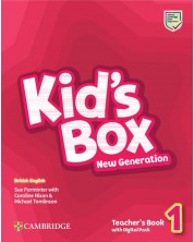 Kid's Box New Generation Level 1 Teacher's Book with Digital Pack British English / Английски език - ниво 1: Книга за учителя