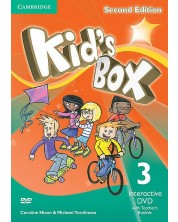 Kid's Box 2nd Edition Level 3 Interactive DVD with Teacher's Booklet / Английски език - ниво 3: DVD и материали за учителя -1