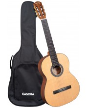 Класическа китара Cascha - Stage Series CGC 200 4/4, бежова -1