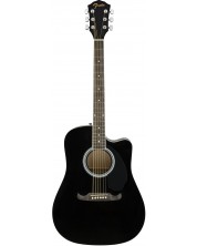 Електро-акустична китара Fender - FA-125CE, черна