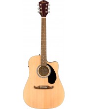 Електро-акустична китара Fender - FA-125CE, бежова -1