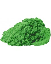 Кинетичен пясък Bigjigs - Зелен, 500 грама -1
