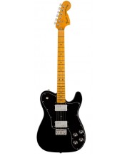 Електрическа китара Fender - Am Vintage II 1975 Telecaster Deluxe, черна -1