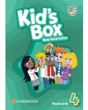 Kid's Box New Generation Level 4 Flashcards British English / Английски език - ниво 4: Флашкарти