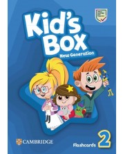 Kid's Box New Generation Level 2 Flashcards British English / Английски език - ниво 2: Флашкарти -1