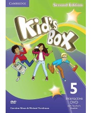 Kid's Box 2nd Edition Level 5 Interactive DVD with Teacher's Booklet / Английски език - ниво 5: DVD и материали за учителя -1