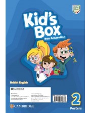 Kid's Box New Generation Level 2 Posters British English / Английски език - ниво 2: Постери
