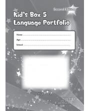 Kid's Box 2nd Edition Level 5 Language Portfolio / Английски език - ниво 5: Езиково портфолио -1