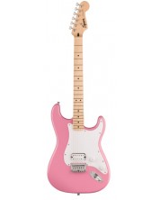 Електрическа китара Fender - Squier Sonic Stratocaster, Flash Pink -1