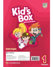 Kid's Box New Generation Level 1 Posters British English / Английски език - ниво 1: Постери