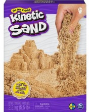 Кинетичен пясък Kinetic Sand - Кафяв, 2.5 kg