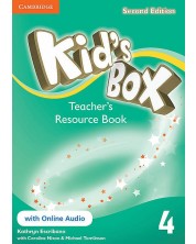 Kid's Box 2nd Edition Level 4 Teacher's Resource Book with Online Audio / Английски език - ниво 4: Книга за учителя с онлайн аудио