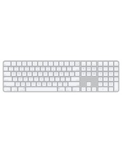 Клавиатура Apple - Magic Keyboard, Touch ID, с цифри, US, бяла
