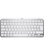 Клавиатура Logitech - MX Keys Mini, безжична, бяла -1