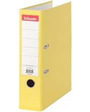 Класьор Esselte Eco - А4, 7.5 cm, РР, метален кант, сменяем етикет, жълт