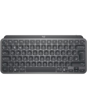 Клавиатура Logitech - MX Keys Mini, безжична, сива