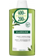 Klorane Olive Уплътняващ шампоан, 400 ml (Лимитирано) -1
