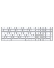 Клавиатура Apple - Magic Keyboard, Touch ID, с цифри, EN, бяла -1