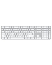 Клавиатура Apple - Magic Keyboard, Touch ID, с цифри, BG, бяла -1