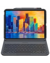 Калъф с клавиатура ZAGG - Pro Keys, iPad 10.9 10th Gen, сив