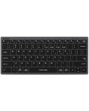Клавиатура A4tech - FStyler FBX51C, безжична, Stone black -1