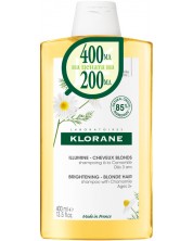 Klorane Chamomile Озаряващ шампоан, 400 ml (Лимитирано)