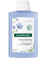 Klorane Flax Шампоан за обем, 200 ml -1