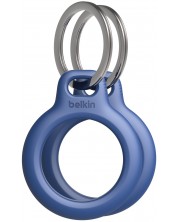 Ключодържател Belkin - Secure Holder, Apple AirTag, 2 броя, син -1