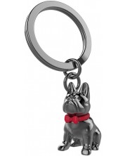 Ключодържател Metalmorphose - Bull Dog with Red Bow tie