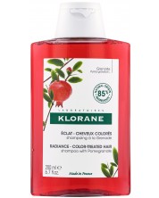 Klorane Pomegranate Шампоан за боядисана коса, 200 ml