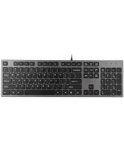 Клавиатура A4tech - KV-300H, сива/черна