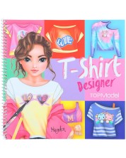 Книжка за оцветяване Depesche TopModel - T-Shirt